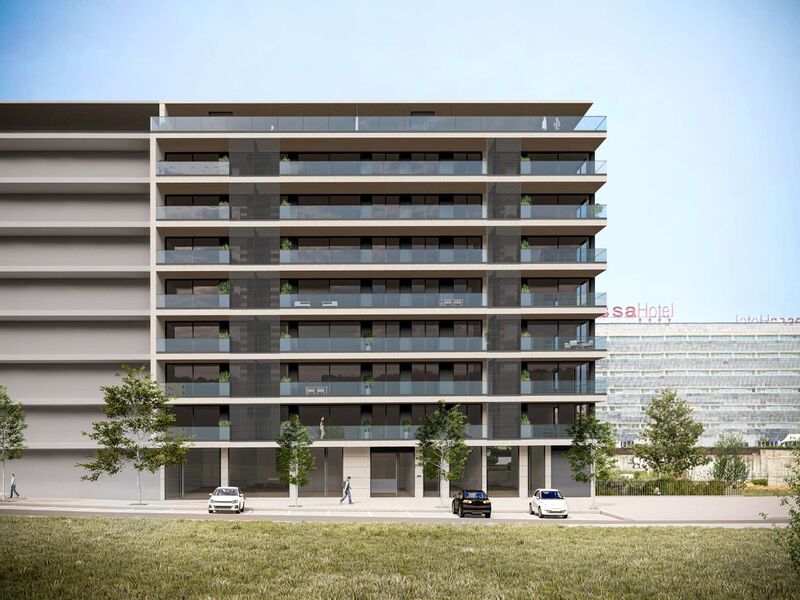 Apartment T3 Foco Ramalde Porto - parking space, terrace, air conditioning, garage, terraces, balconies, balcony