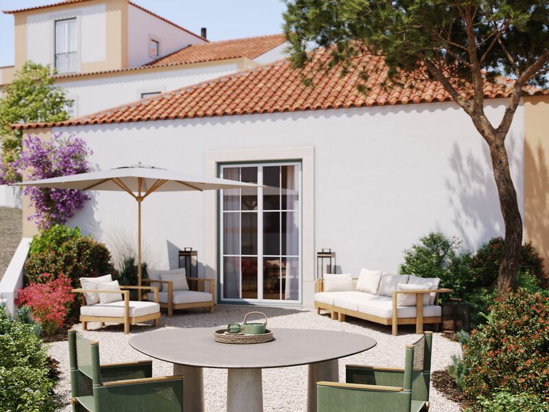 House V3 Alta de Lisboa Lumiar - terrace, private condominium, gardens, balconies, terraces, swimming pool, balcony, garden