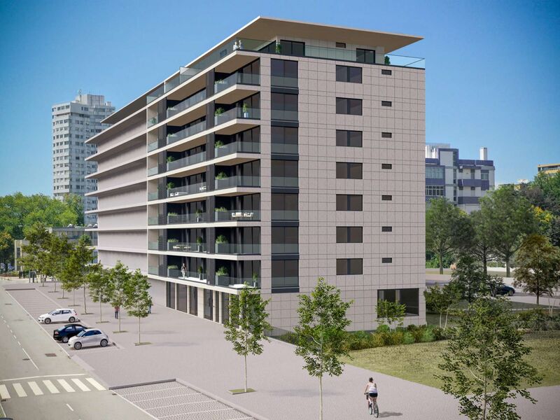 Apartment 4 bedrooms Foco Ramalde Porto - terrace, air conditioning, parking space, balcony, terraces, balconies, garage