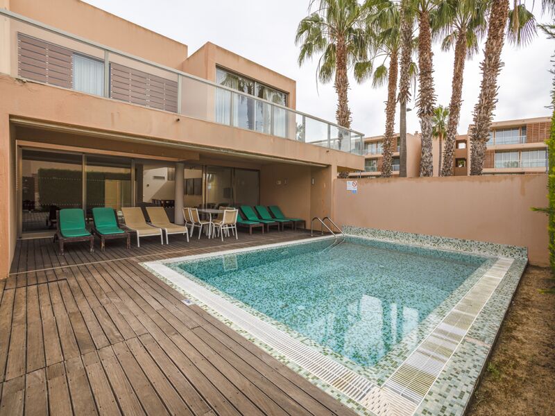 House neues near the beach V4 Guia Albufeira - swimming pool, equipped kitchen, garage, terrace, garden, balcony, balconies