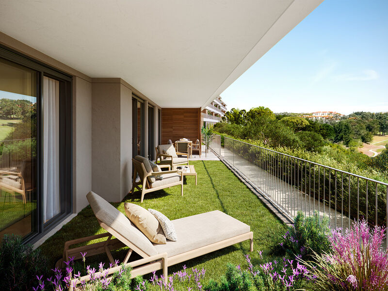 Apartamento T2+1 Belas Clube de Campo Sintra - equipado, arrecadação, jardins, condomínio privado, varandas, piscina