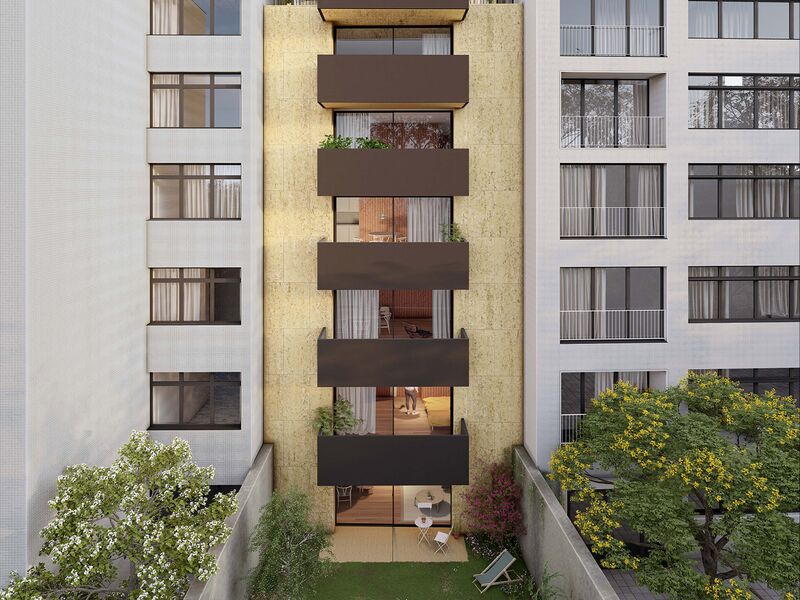 Apartamento T3 Duplex com vista mar Foz  Foz do Douro Porto - varandas, jardins, vista mar, painéis solares, terraços