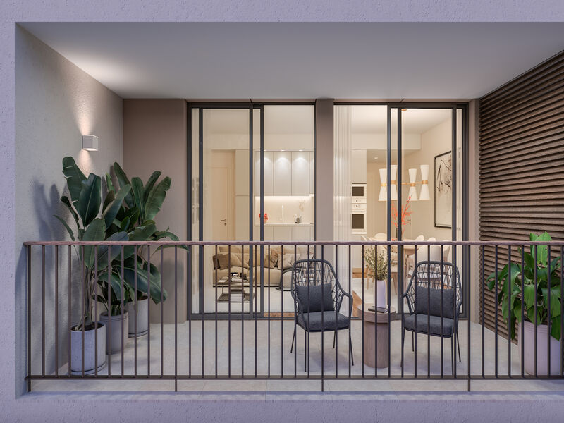 Apartment T2 Carnaxide Oeiras - gardens, store room, condominium, balconies, balcony, swimming pool, sauna