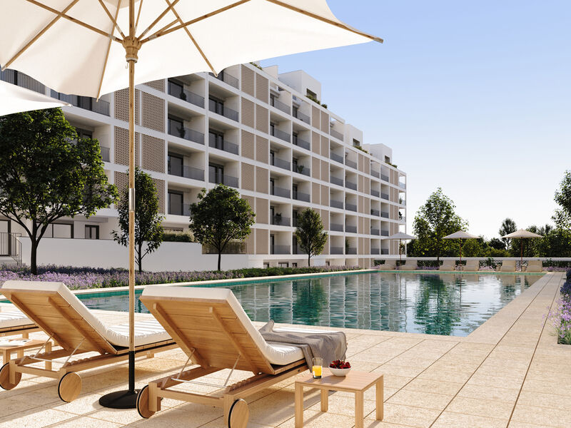 Apartment T3 Modern Loures - air conditioning, swimming pool, condominium, balconies, balcony, garage