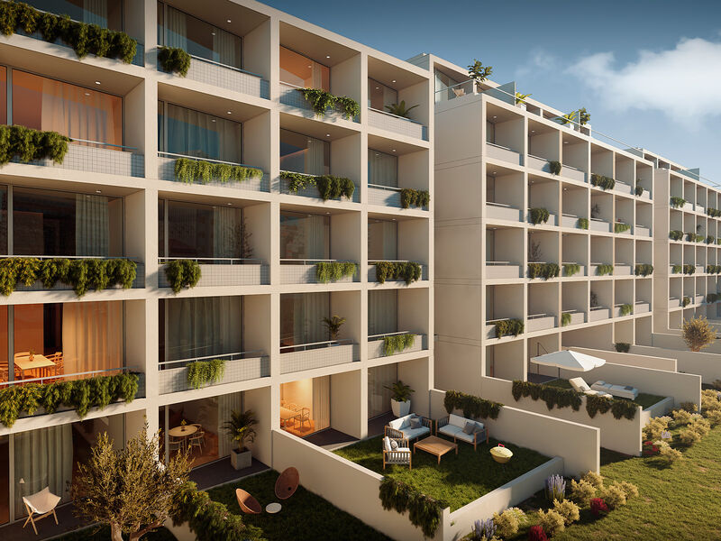 Apartment T0 in the center Carvalhosa Cedofeita Porto - balconies, gardens, balcony