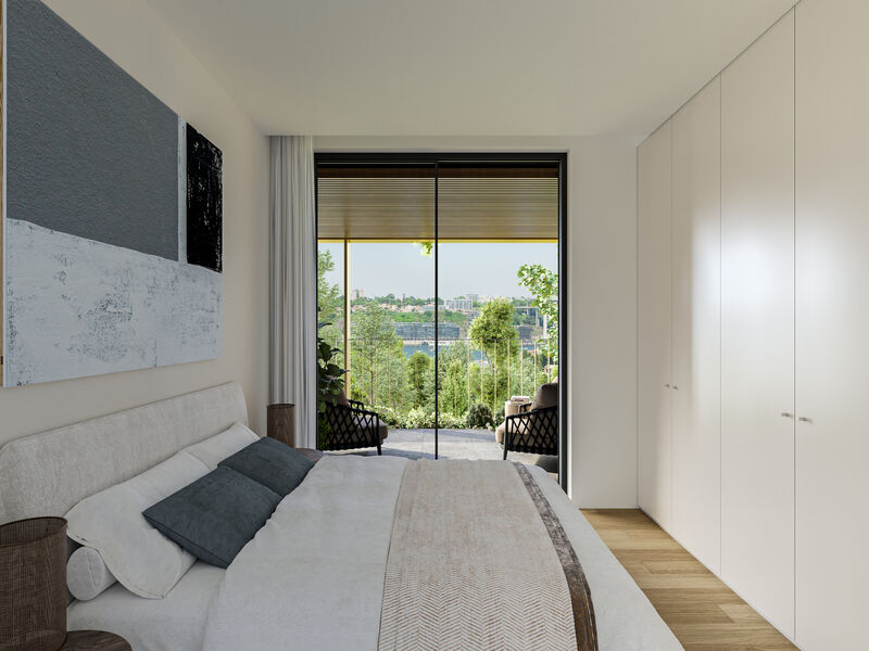 Apartment 4 bedrooms Canidelo Vila Nova de Gaia - balcony, gardens, terrace, garage, garden, swimming pool