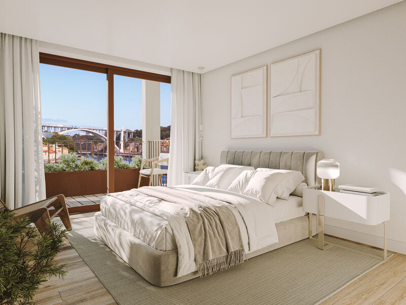 Apartamento T3 Santa Marinha Vila Nova de Gaia - lugar de garagem, terraços