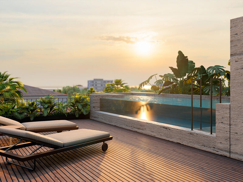 House Luxury V4 Nevogilde Porto - garden, air conditioning, terrace, balcony, terraces, swimming pool, sea view, garage, balconies