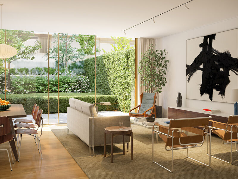 Apartment T4 Luxury Avenida da Boavista Porto - thermal insulation, garden, alarm, condominium