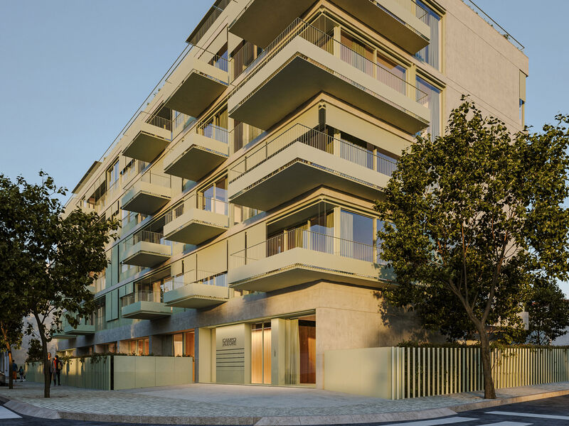 Apartment Duplex in the center T3+1 Lordelo  Lordelo do Ouro Porto - air conditioning, balconies, balcony, gardens, garden