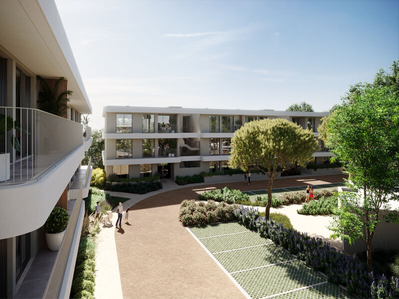 Apartamento T1 Belas Clube de Campo  Sintra - arrecadação, jardins, equipado, varanda, piscina, condomínio privado
