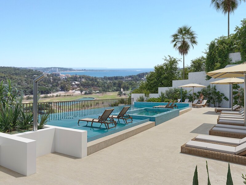 Apartamento T4 Oeiras - terraço, jardins, piscina, condomínio privado, varandas, zonas verdes