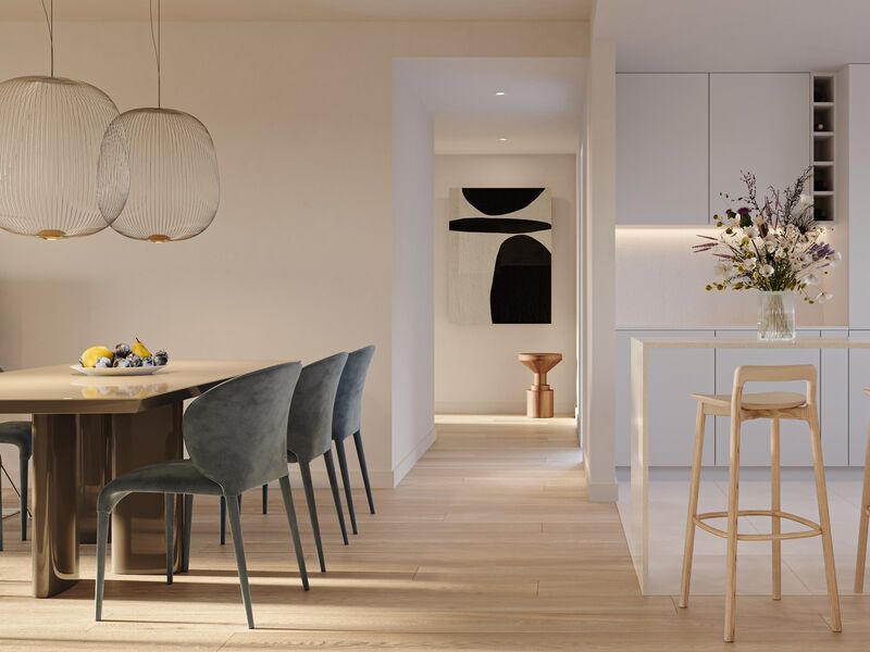 Apartment T2 Luxury Santo Estevão Tavira - garden, balcony, swimming pool, air conditioning, balconies