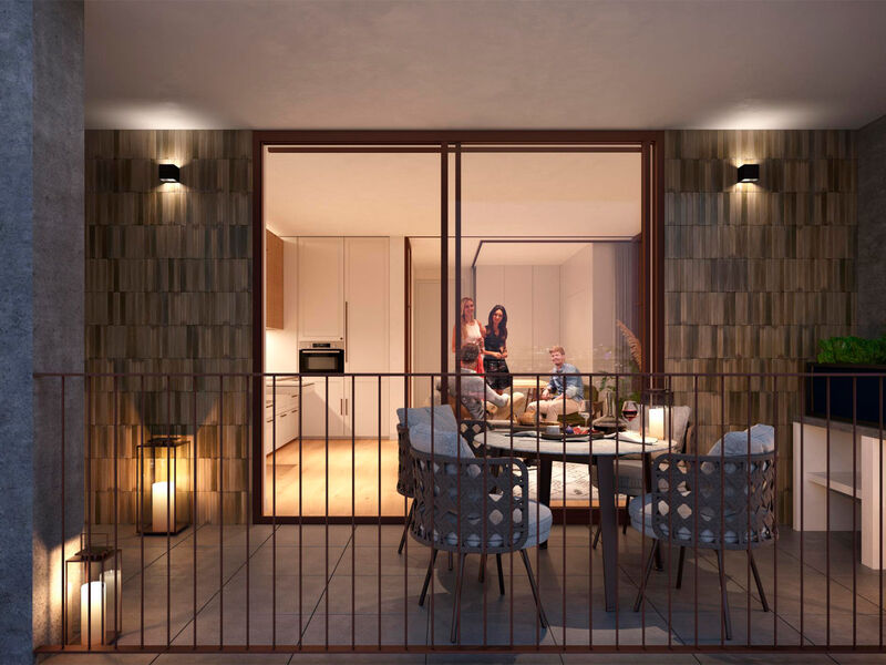Apartment Modern 1 bedrooms Arrábida Shopping  São Pedro da Afurada Vila Nova de Gaia - swimming pool, balconies, balcony