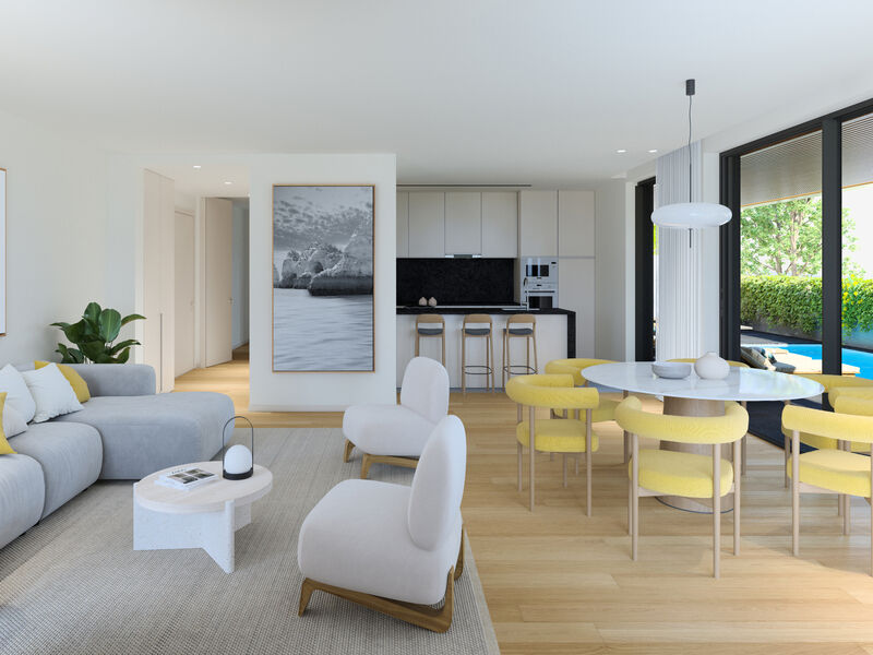 Apartamento T3 Canidelo Vila Nova de Gaia - garagem, jardins, terraço, piscina, varanda