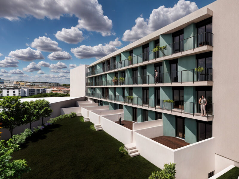 Apartamento T2 Costa Cabral Paranhos Porto - terraços, varandas, jardim