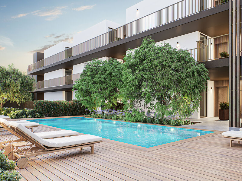 Apartment 2 bedrooms Santa Luzia Tavira - balconies, terraces, playground, swimming pool