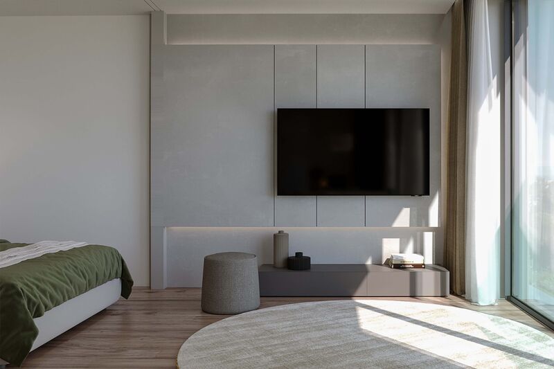 Apartamento em construção T1 Caulinos Matosinhos - lugar de garagem, isolamento térmico