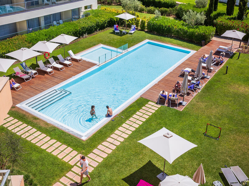House 3 bedrooms Vilamoura Quarteira Loulé - swimming pool, equipped, terraces, gated community, gardens, playground, balconies, furnished, barbecue