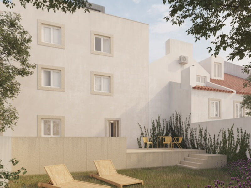 Apartment Duplex in the center T1 Santos  Santos-o-Velho Lisboa - garage, terrace, terraces, balcony, balconies