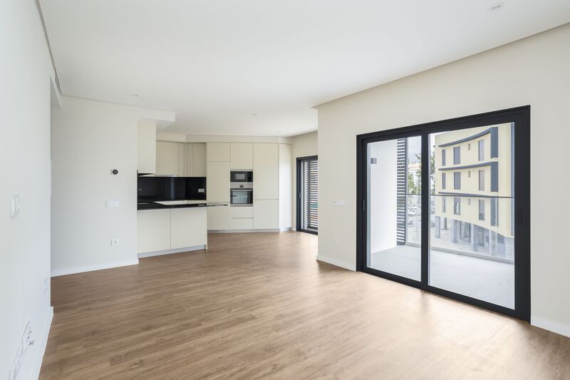 Apartamento novo no centro T2 Almancil Loulé - varanda, zonas verdes