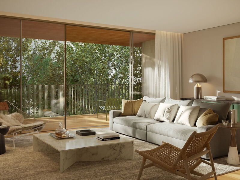 Apartment 3 bedrooms Foz  Foz do Douro Porto - gardens, balconies, balcony, video surveillance