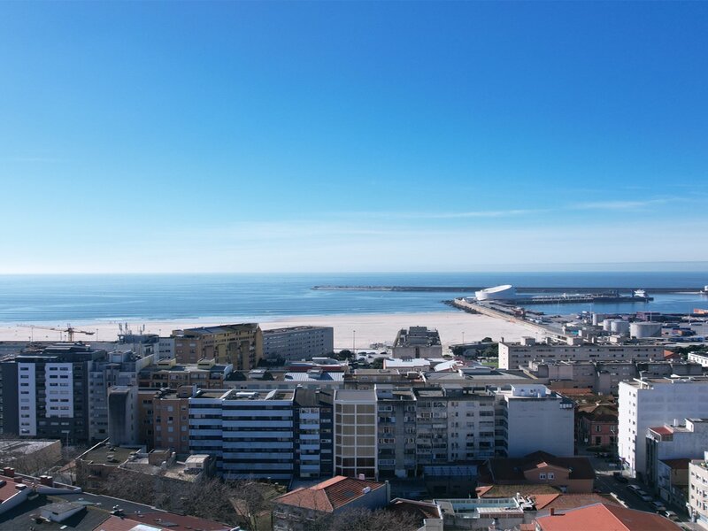 Apartamento T1, com varanda, em novo empreendimento, em Matosinhos
