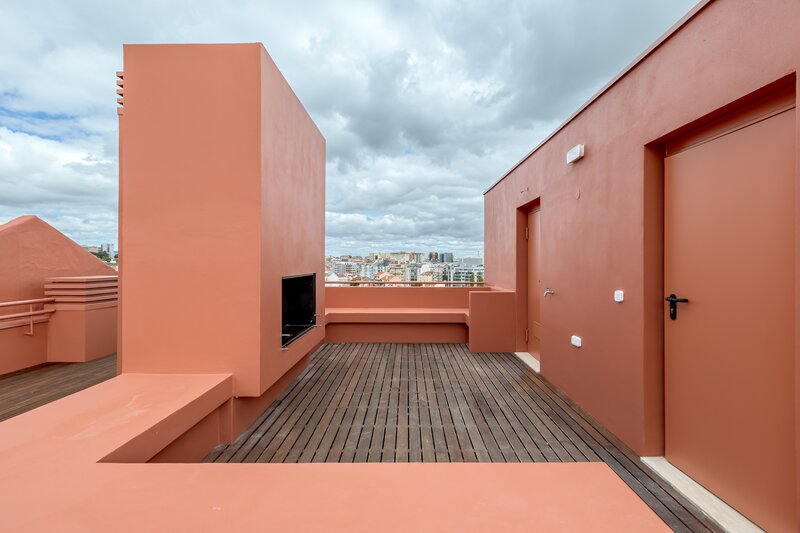 Apartamento novo no centro T4 Bairro Azul Nossa Senhora de Fátima Lisboa - garagem, terraço, piscina, condomínio privado, jardins