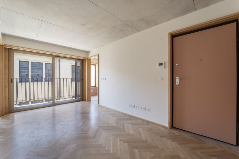 Apartment 1 bedrooms new in the center Maternidade  Cedofeita Porto - balcony, balconies, radiant floor, air conditioning, terraces, store room, terrace
