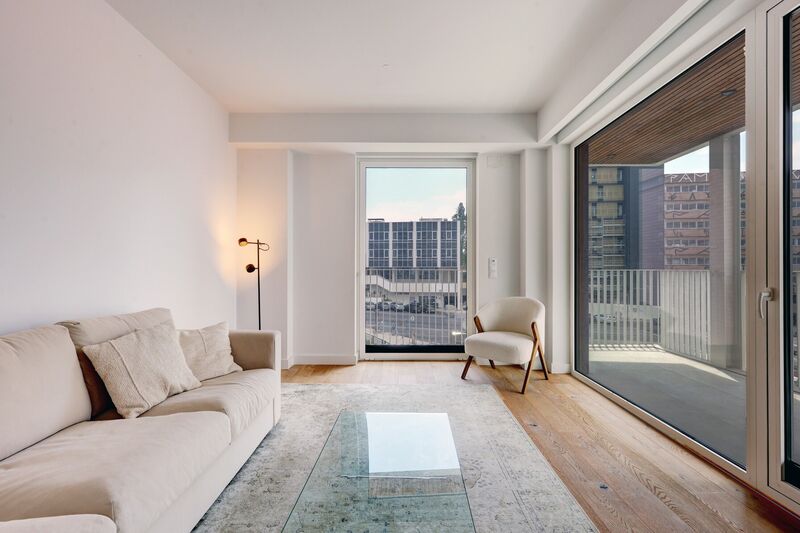 Apartment T2 Praça de Espanha Campolide Lisboa - balcony