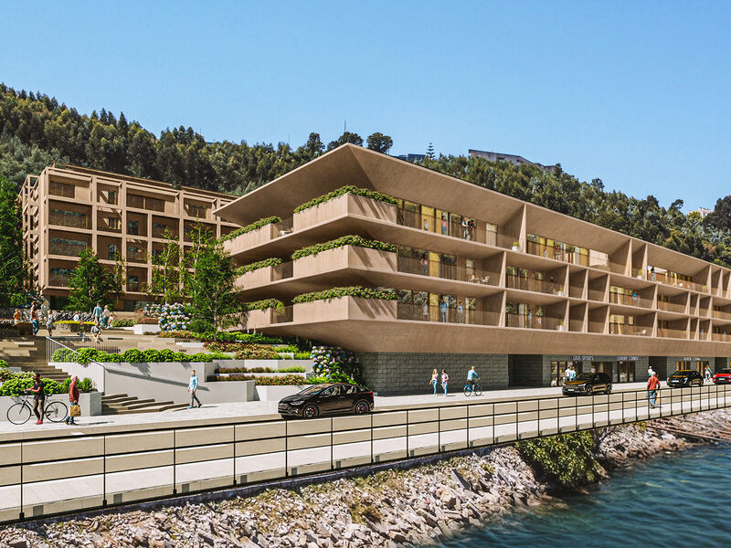 Apartment T2 Santa Marinha Vila Nova de Gaia - terrace, garage, parking space, terraces