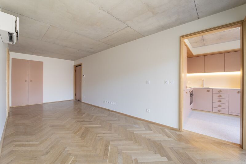 Apartment T1 neue in the center Maternidade  Cedofeita Porto - air conditioning, store room, balconies, terraces, radiant floor, terrace, balcony