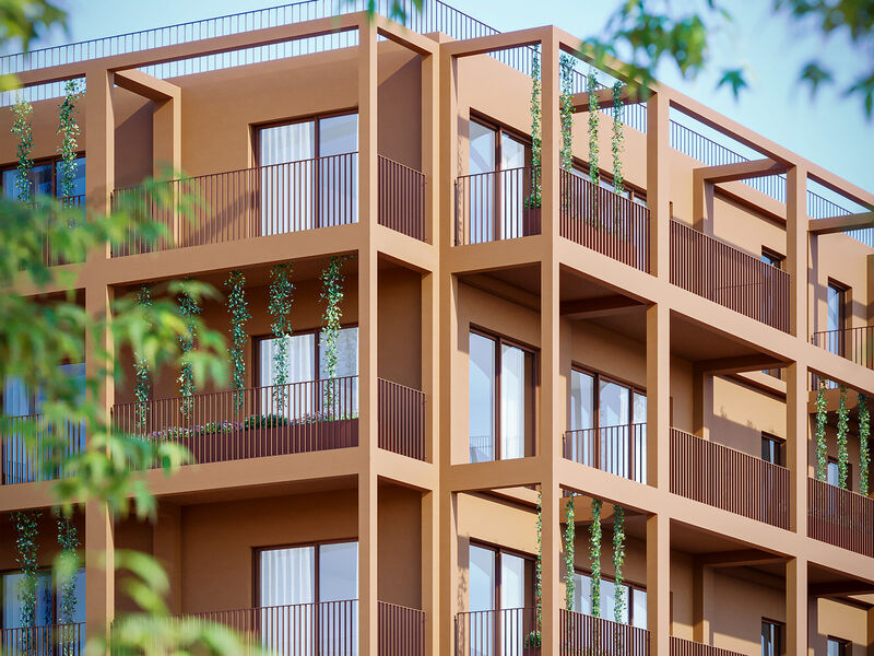 Apartamento T1 Santa Marinha Vila Nova de Gaia - terraços, lugar de garagem