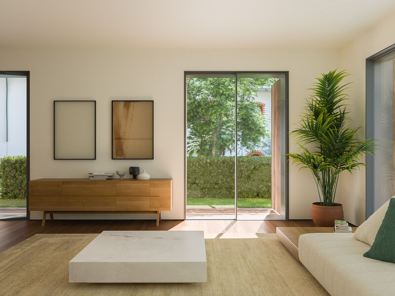 Apartment Modern T1 Estrela  Prazeres Lisboa - swimming pool, store room, terrace, garage, gardens, garden