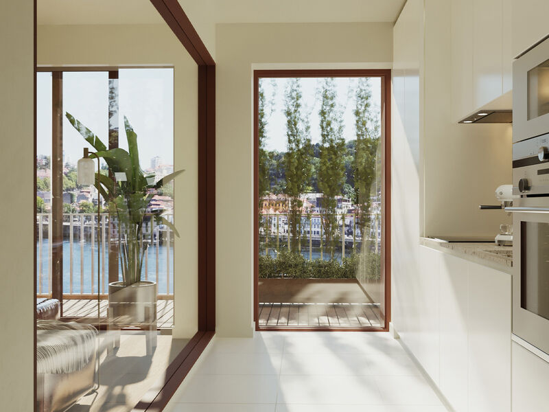 Apartamento T2 Santa Marinha Vila Nova de Gaia - terraços, lugar de garagem