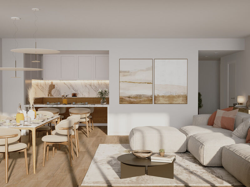 Apartamento T3 Santa Marinha Vila Nova de Gaia - terraços, lugar de garagem