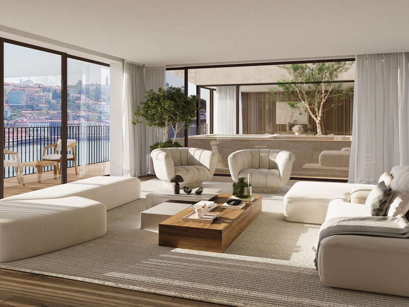 Apartamento T2 Santa Marinha Vila Nova de Gaia - lugar de garagem, terraços