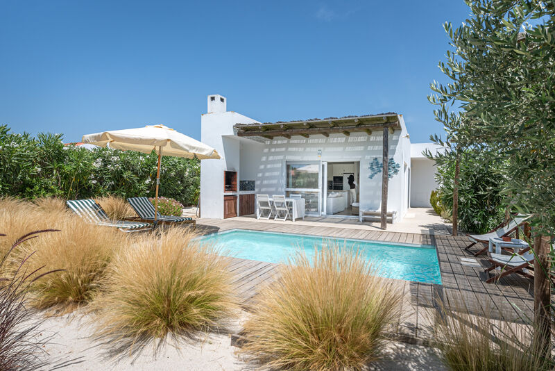 House 2 bedrooms Urbanização Possanco Comporta Alcácer do Sal - swimming pool, garden
