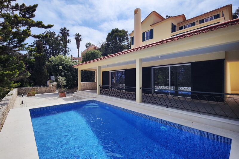 House V4+1 Renovated Oeiras - air conditioning, swimming pool, sea view, terrace