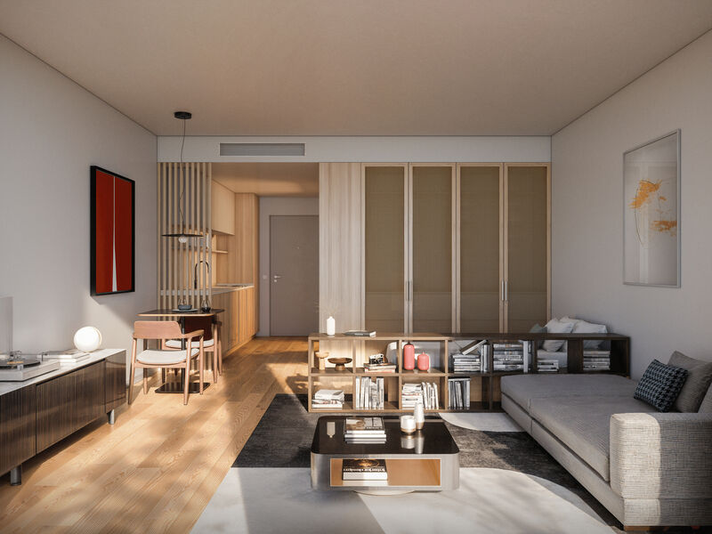 Apartment T2 Duplex Arroios Lisboa - balcony, condominium, balconies, swimming pool