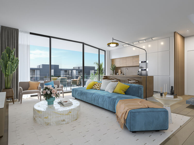 Apartamento T3 Duplex Montijo Residence - varandas, jardins, terraços
