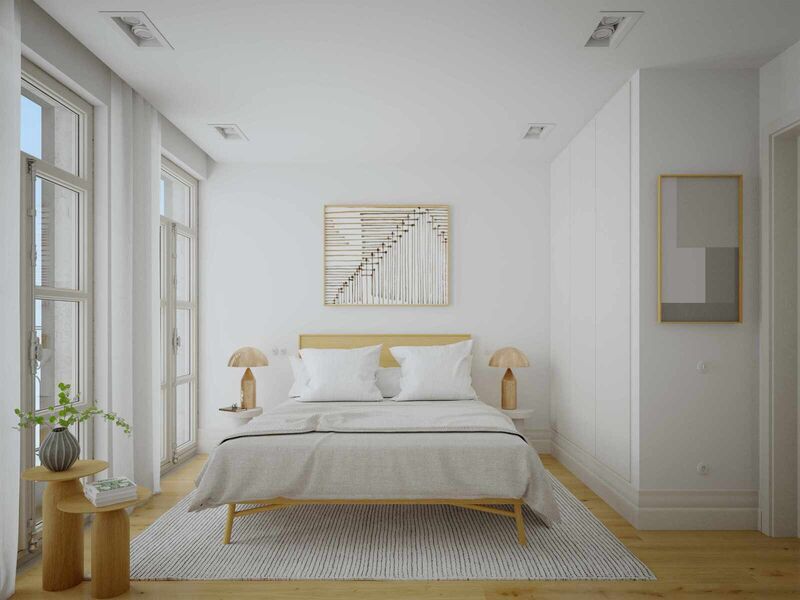Apartamento T2 Rua da Torrinha Porto - varandas