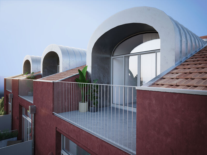 Apartamento T2 Rua da Torrinha Porto - varandas