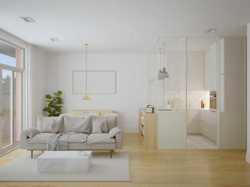 Apartamento T1 Rua da Torrinha Porto - jardim