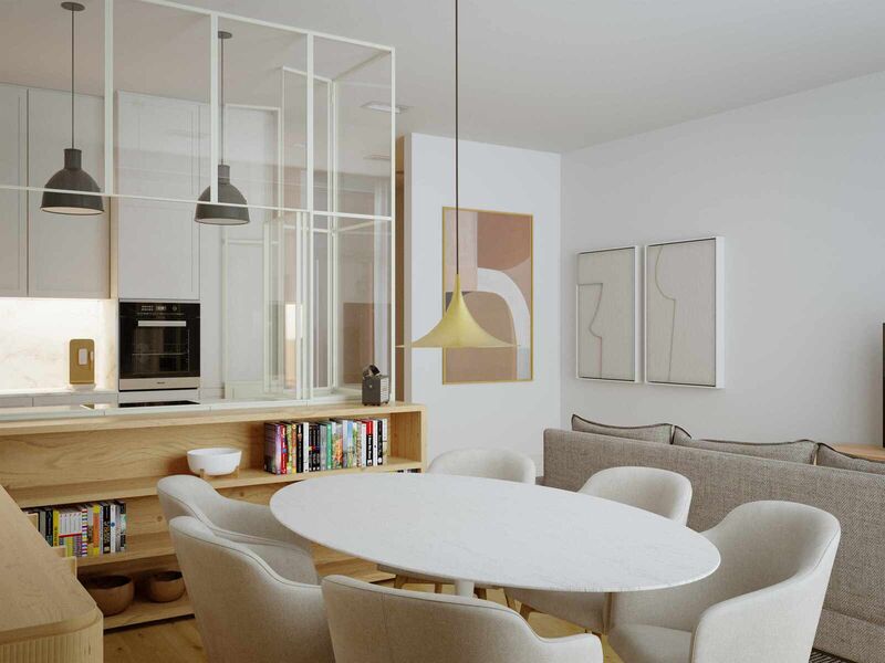 Apartamento T2 Rua da Torrinha Porto - varanda