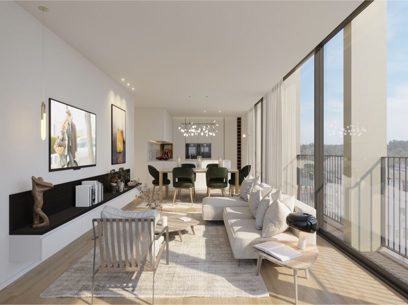 апартаменты T3 новые Centro Almancil Loulé - подсобное помещение, веранда, веранды
