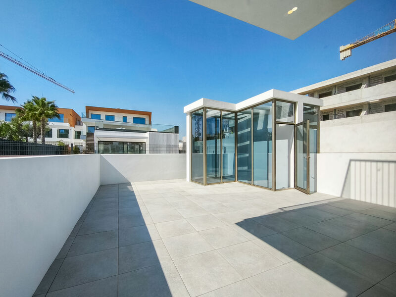 апартаменты T2 Cabanas Tavira - детская площадка, веранда, терраса, бассейн, веранды