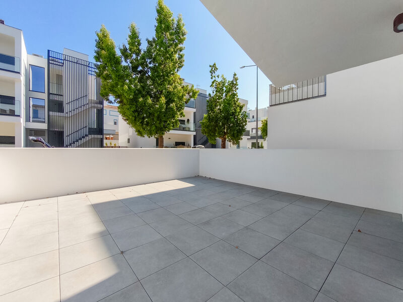 апартаменты T1 Cabanas Tavira - терраса, бассейн, веранда, веранды, детская площадка