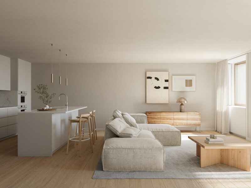 Apartamento T2 Alvalade Lisboa - piscina