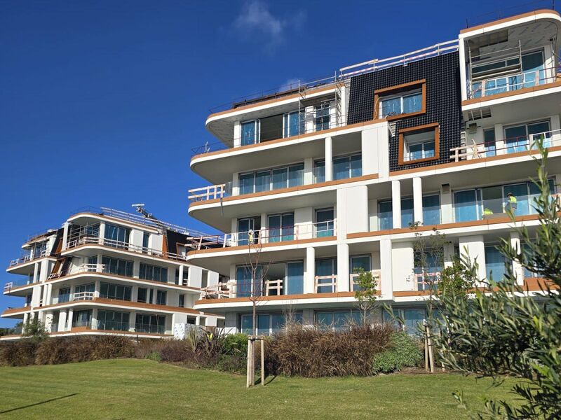 Apartamento T1 de lujo en construcción Cascais - vistas al mar, trastero, terrazas, jardines, equipado, piscina